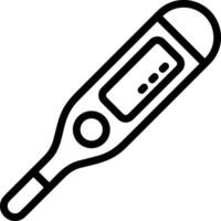 Thermometer medicine icon symbol image vector. Illustration of the temperature cold and hot measure tool design image.EPS 10 vector