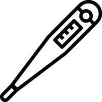 Thermometer medicine icon symbol image vector. Illustration of the temperature cold and hot measure tool design image.EPS 10 vector