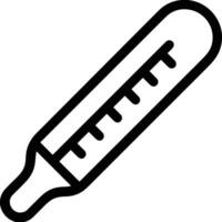 Thermometer medicine icon symbol image vector. Illustration of the temperature cold and hot measure tool design image.EPS 10 vector