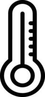 Thermometer medicine icon symbol image vector. Illustration of the temperature cold and hot measure tool design image.EPS 10 vector