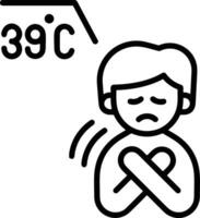 Thermometer medicine icon symbol image vector. Illustration of the temperature cold and hot measure tool design image.EPS 10 vector