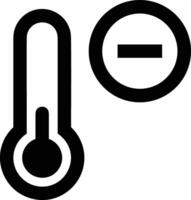 Thermometer medicine icon symbol image vector. Illustration of the temperature cold and hot measure tool design image.EPS 10 vector