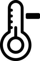 Thermometer medicine icon symbol image vector. Illustration of the temperature cold and hot measure tool design image.EPS 10 vector