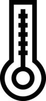 Thermometer medicine icon symbol image vector. Illustration of the temperature cold and hot measure tool design image.EPS 10 vector