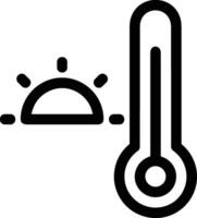 Thermometer medicine icon symbol image vector. Illustration of the temperature cold and hot measure tool design image.EPS 10 vector