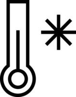 Thermometer medicine icon symbol image vector. Illustration of the temperature cold and hot measure tool design image.EPS 10 vector