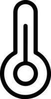 Thermometer medicine icon symbol image vector. Illustration of the temperature cold and hot measure tool design image.EPS 10 vector