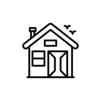 Open House icon in vector. Illustration vector