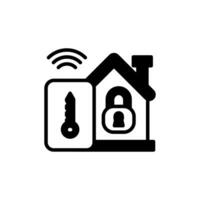 Home Security icon in vector. Illustration vector