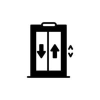 ascensor icono en vector. ilustración vector