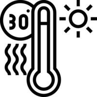 Thermometer medicine icon symbol image vector. Illustration of the temperature cold and hot measure tool design image.EPS 10 vector