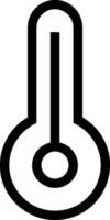 Thermometer medicine icon symbol image vector. Illustration of the temperature cold and hot measure tool design image.EPS 10 vector
