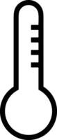 Thermometer medicine icon symbol image vector. Illustration of the temperature cold and hot measure tool design image.EPS 10 vector