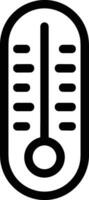 Thermometer medicine icon symbol image vector. Illustration of the temperature cold and hot measure tool design image.EPS 10 vector