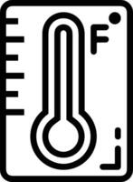 Thermometer medicine icon symbol image vector. Illustration of the temperature cold and hot measure tool design image.EPS 10 vector