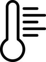 Thermometer medicine icon symbol image vector. Illustration of the temperature cold and hot measure tool design image.EPS 10 vector