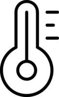 Thermometer medicine icon symbol image vector. Illustration of the temperature cold and hot measure tool design image.EPS 10 vector