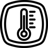 Thermometer medicine icon symbol image vector. Illustration of the temperature cold and hot measure tool design image.EPS 10 vector