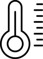 Thermometer medicine icon symbol image vector. Illustration of the temperature cold and hot measure tool design image.EPS 10 vector