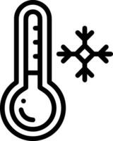 Thermometer medicine icon symbol image vector. Illustration of the temperature cold and hot measure tool design image.EPS 10 vector