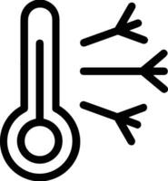 Thermometer medicine icon symbol image vector. Illustration of the temperature cold and hot measure tool design image.EPS 10 vector