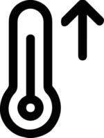 Thermometer medicine icon symbol image vector. Illustration of the temperature cold and hot measure tool design image.EPS 10 vector