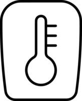 Thermometer medicine icon symbol image vector. Illustration of the temperature cold and hot measure tool design image.EPS 10 vector