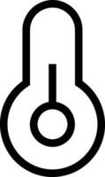 Thermometer medicine icon symbol image vector. Illustration of the temperature cold and hot measure tool design image.EPS 10 vector