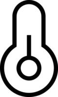 Thermometer medicine icon symbol image vector. Illustration of the temperature cold and hot measure tool design image.EPS 10 vector