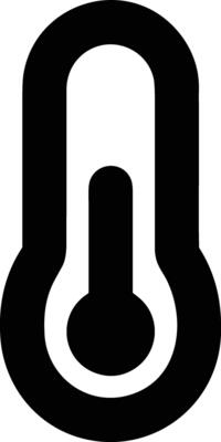 Thermometer medicine icon symbol image vector. Illustration of the temperature cold and hot measure tool design image.EPS 10