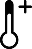 Thermometer medicine icon symbol image vector. Illustration of the temperature cold and hot measure tool design image.EPS 10 vector