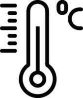 Thermometer medicine icon symbol image vector. Illustration of the temperature cold and hot measure tool design image.EPS 10 vector