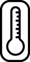 Thermometer medicine icon symbol image vector. Illustration of the temperature cold and hot measure tool design image.EPS 10 vector