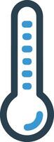 Thermometer medicine icon symbol image vector. Illustration of the temperature cold and hot measure tool design image.EPS 10 vector