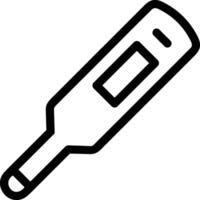 Thermometer medicine icon symbol image vector. Illustration of the temperature cold and hot measure tool design image.EPS 10 vector