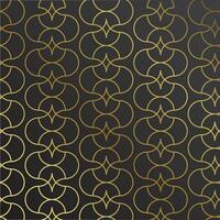 Opulent Sophistication Seamless Geometric Vector Background with Elegantly Ornate Line Abstractions