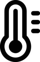 Thermometer medicine icon symbol image vector. Illustration of the temperature cold and hot measure tool design image.EPS 10 vector