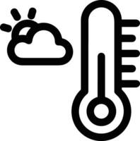 Thermometer medicine icon symbol image vector. Illustration of the temperature cold and hot measure tool design image.EPS 10 vector