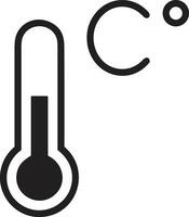 Thermometer medicine icon symbol image vector. Illustration of the temperature cold and hot measure tool design image.EPS 10 vector