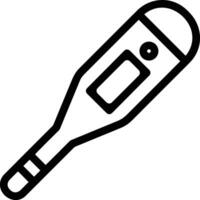 Thermometer medicine icon symbol image vector. Illustration of the temperature cold and hot measure tool design image.EPS 10 vector