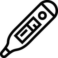 Thermometer medicine icon symbol image vector. Illustration of the temperature cold and hot measure tool design image.EPS 10 vector