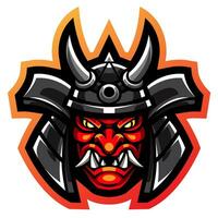 Ogre Warrior Mascot Design Vector