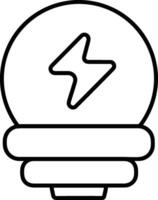 Brain idea symbol icon vector image. Illustration of the creative intelligence think design image. EPS 10