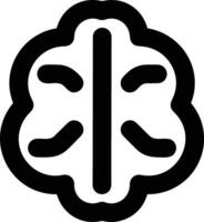 Brain idea symbol icon vector image. Illustration of the creative intelligence think design image. EPS 10