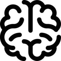 Brain idea symbol icon vector image. Illustration of the creative intelligence think design image. EPS 10