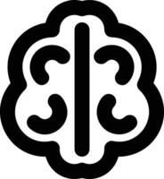 Brain idea symbol icon vector image. Illustration of the creative intelligence think design image. EPS 10