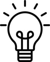 Brain idea symbol icon vector image. Illustration of the creative intelligence think design image. EPS 10