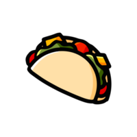 illustration of Taco png
