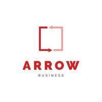 Arrow Exchange Icon Logo Design Template vector