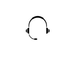 auriculares icono vector ilustración logo modelo para muchos objetivo. aislado en blanco antecedentes